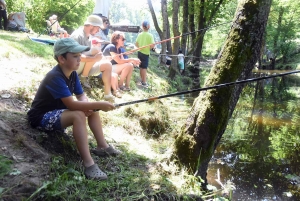 Yssingeaux : 40 enfants à la fête de la pêche sur l&#039;Auze