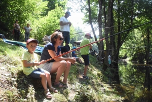 Yssingeaux : 40 enfants à la fête de la pêche sur l&#039;Auze