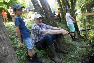 Yssingeaux : 40 enfants à la fête de la pêche sur l&#039;Auze