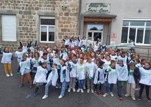 Sainte-Sigolène : écoliers et collégiens nettoient la nature