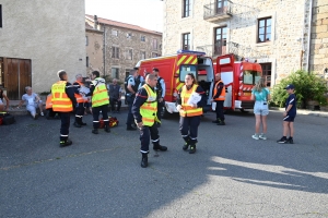 Au coeur d&#039;un exercice d&#039;ampleur des pompiers à Tiranges (vidéo)