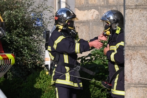 Au coeur d&#039;un exercice d&#039;ampleur des pompiers à Tiranges (vidéo)