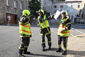 Au coeur d&#039;un exercice d&#039;ampleur des pompiers à Tiranges (vidéo)