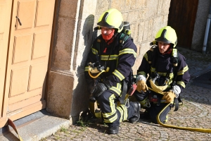 Au coeur d&#039;un exercice d&#039;ampleur des pompiers à Tiranges (vidéo)