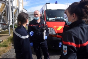 Fay-sur-Lignon : trois formations de pompiers cette semaine au centre de secours