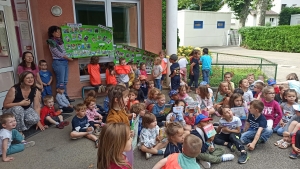 Bas-en-Basset : les maternelles de l&#039;école Louise-Michel reçoivent le prix des « petits jardiniers »