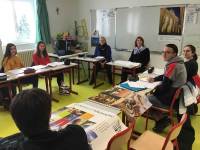 Sainte-Sigolène : la consule d&#039;Allemagne à Lyon en visite au collège