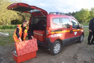 Un entraînement d&#039;envergure des pompiers à Saint-Maurice-de-Lignon pour combattre les feux de forêt