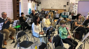 Bas-en-Basset : les musiciens de la Ligérienne répètent avant le concert de printemps