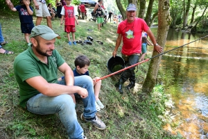 Yssingeaux : les joies de la pêche pour 60 enfants dans l&#039;Auze