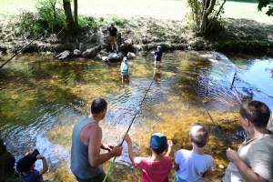 Yssingeaux : les joies de la pêche pour 60 enfants dans l&#039;Auze