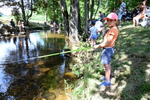 Yssingeaux : les joies de la pêche pour 60 enfants dans l&#039;Auze