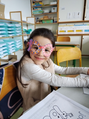 Monistrol-sur-Loire : les CP du &quot;Château&quot; marquent le 100e jour d&#039;école