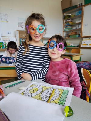 Monistrol-sur-Loire : les CP du &quot;Château&quot; marquent le 100e jour d&#039;école