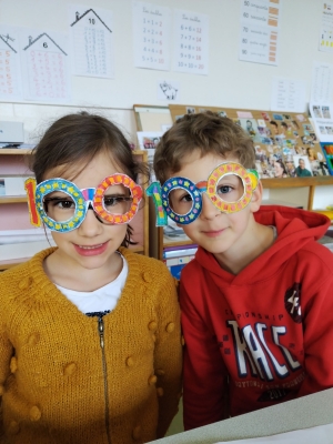 Monistrol-sur-Loire : les CP du &quot;Château&quot; marquent le 100e jour d&#039;école