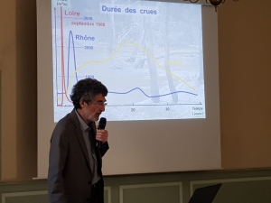 Monistrol-sur-Loire : avec le professeur Amoros, les faces cachées des crues