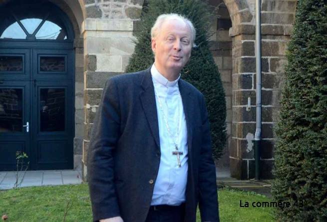 Luc Crépy, évêque du Puy, est bien en phase avec son temps.||