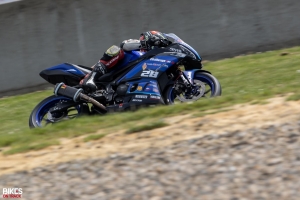 Moto : premiers points en championnat FSBK pour Evan Palhier