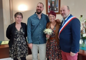 Mariage : Eve et Albin à Bas-en-Basset