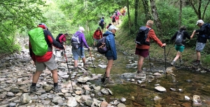 Cinq jours de randonnée en Aveyron pour le club monistrolien