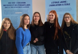 Monistrol-sur-Loire : des collégiens du Château au Lieu de mémoire au Chambon