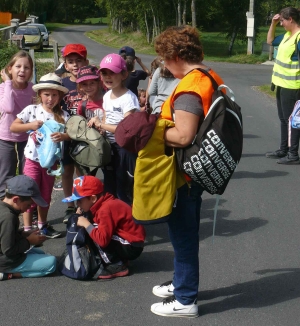 Grazac : les écoliers marchent jusqu&#039;à la caserne pour les Virades de l&#039;espoir