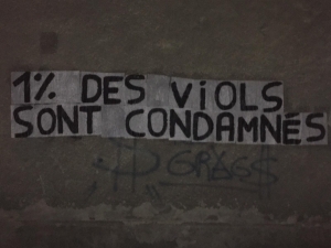 Yssingeaux : des messages collés en ville pour dénoncer les violences sexistes et sexuelles