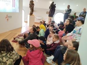 Sainte-Sigolène : une sortie du catéchisme au sanctuaire Saint-Joseph à Espaly-Saint-Marcel