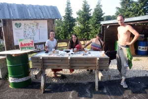 Montfaucon-en-Velay : douce ambiance pour la première &quot;Bringuette&quot; de l&#039;été