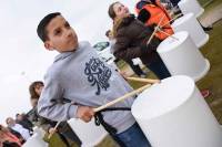 Monistrol-sur-Loire : un orchestre de percussions composé par 150 écoliers de CM2 (vidéo)