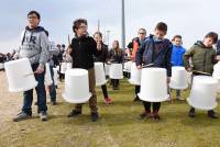 Monistrol-sur-Loire : un orchestre de percussions composé par 150 écoliers de CM2 (vidéo)