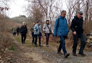 Roche-en-Régnier : 49 marcheurs avec les Barons