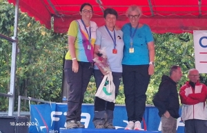 Bas-en-Basset : Marie-Pierre Denis sacrée championne de France en tir à l&#039;arc 3D