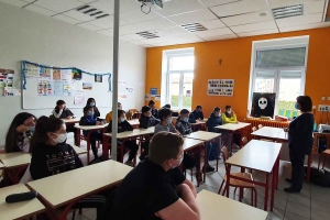 L&#039;AGASEF intervient au collège Sacré-Coeur de Sainte-Sigolène