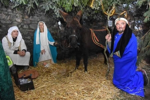 Retournac : la crèche vivante de retour dimanche à au pied du château d&#039;Artias