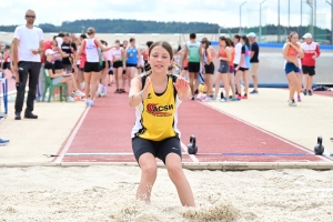 Athlétisme : Gabrièle Mangin et Gauthier Depierre au-dessus du lot aux championnats départementaux