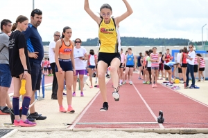 Athlétisme : Gabrièle Mangin et Gauthier Depierre au-dessus du lot aux championnats départementaux