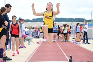 Athlétisme : Gabrièle Mangin et Gauthier Depierre au-dessus du lot aux championnats départementaux