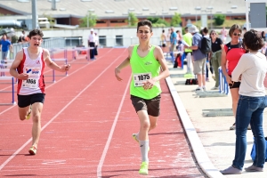 Athlétisme : Gabrièle Mangin et Gauthier Depierre au-dessus du lot aux championnats départementaux