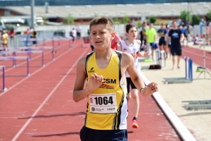 Athlétisme : Gabrièle Mangin et Gauthier Depierre au-dessus du lot aux championnats départementaux