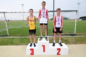 Athlétisme : Gabrièle Mangin et Gauthier Depierre au-dessus du lot aux championnats départementaux