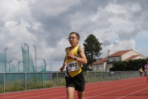 Athlétisme : Gabrièle Mangin et Gauthier Depierre au-dessus du lot aux championnats départementaux