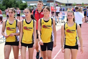 Athlétisme : Gabrièle Mangin et Gauthier Depierre au-dessus du lot aux championnats départementaux