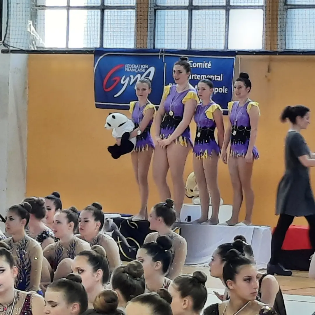 Gymnastique : trois médailles d&#039;or pour Monistrol à Lyon