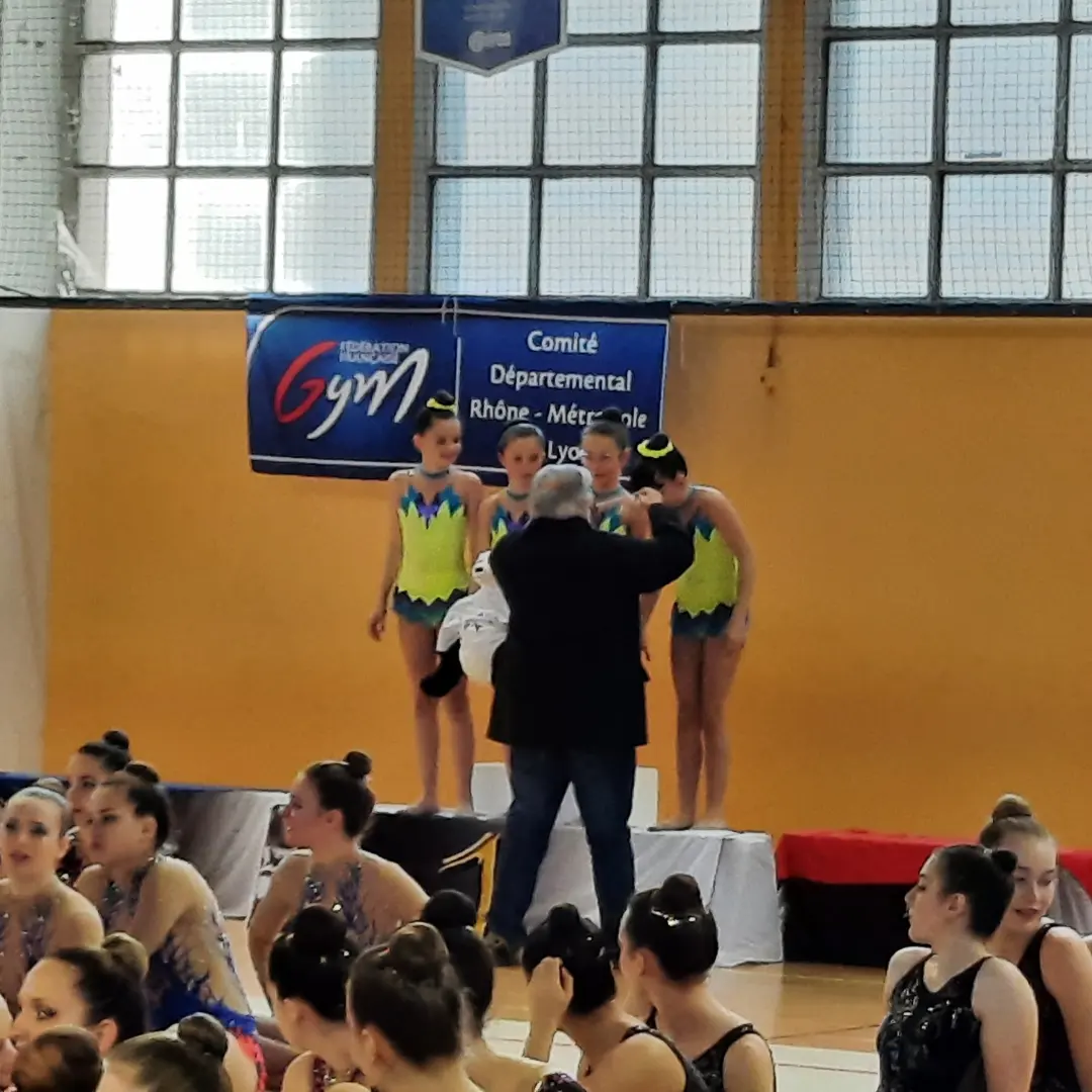 Gymnastique : trois médailles d&#039;or pour Monistrol à Lyon