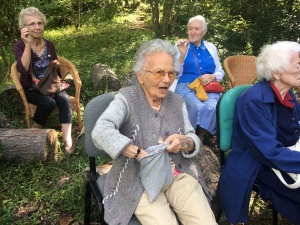 Saint-Maurice-de-Lignon : les résidents du Bel âge en balade à Chavaniac-Lafayette