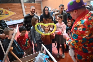 Monistrol-sur-Loire : 400 spectateurs à la Capitelle pour les animations de clowns