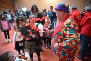 Monistrol-sur-Loire : 400 spectateurs à la Capitelle pour les animations de clowns