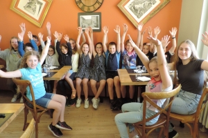 Tiranges : les élèves de l&#039;école Saint-François-d&#039;Assise au restaurant pour le dernier jour de classe