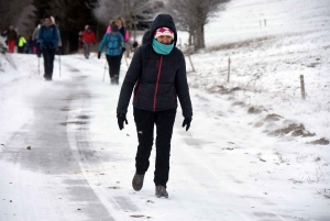 Saint-Front : les pieds dans la neige pour la Draille blanche